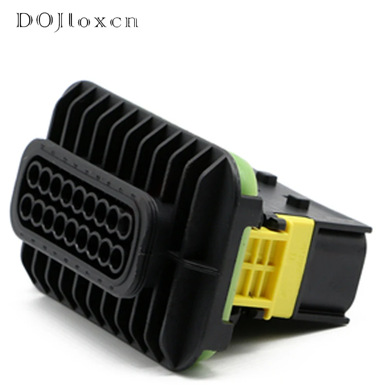 1/5/10/Sets 18 Pin 1.8 ECU Male Female Auto Electric Housing Plug Cable Waterproof Connector HDSCS Plug 1-1563759-1 1-1564526-1