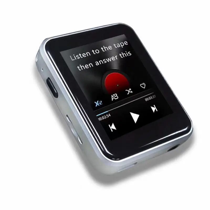 Original BENJIE X1 16GB/32GB Mini MP3 Bluetooth Player 1.8nches Full Touch Screen Portable Music Player Bluetooth with Headphone