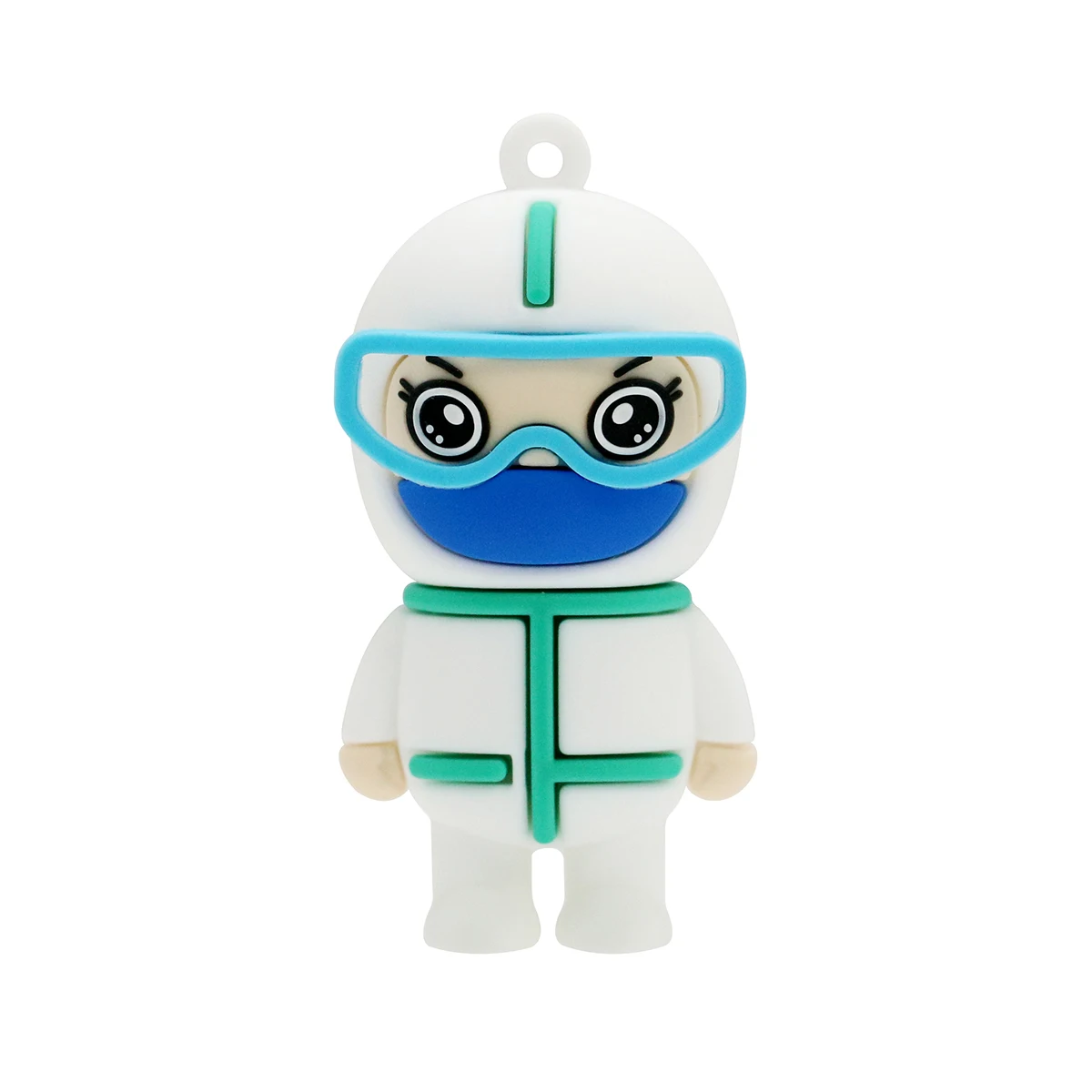 미니 의사 간호사 USB 플래시 드라이브 치과 의사 펜 드라이브 만화 경찰관 가수 소방관 Pendrive, 4GB 8GB 16GB 32GB 256GB U 디스크