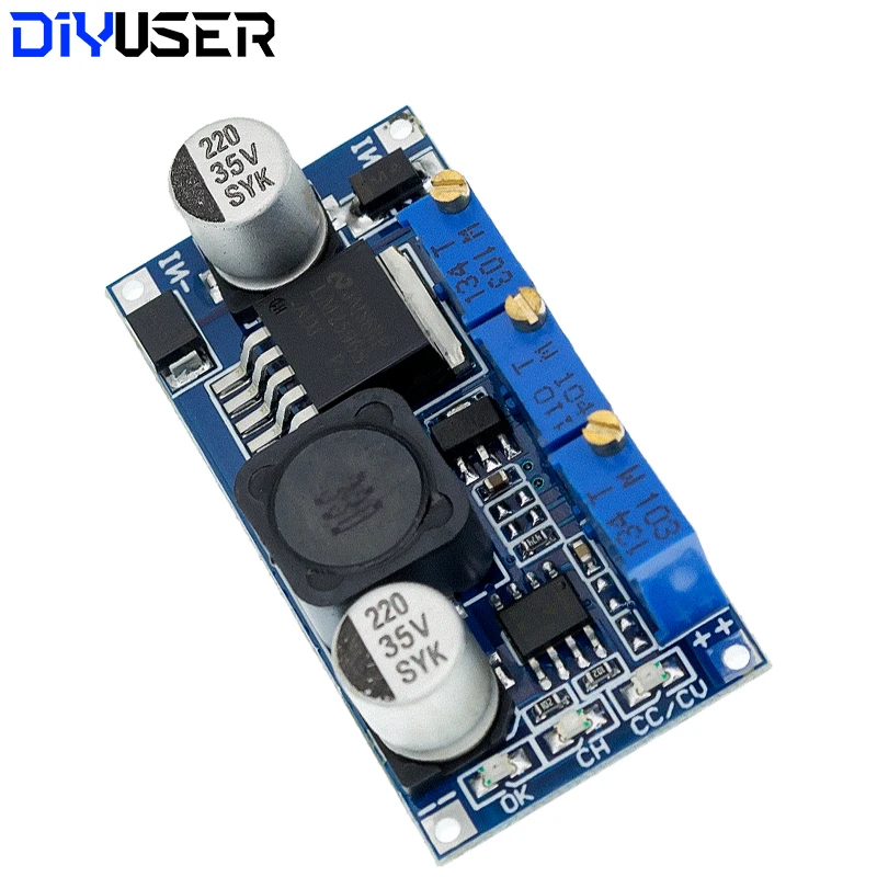 LM2596 LED Driver DC-DC Step-down Adjustable CC/CV Power Supply Module Battery Charger Adjustable LM2596S Constant Current