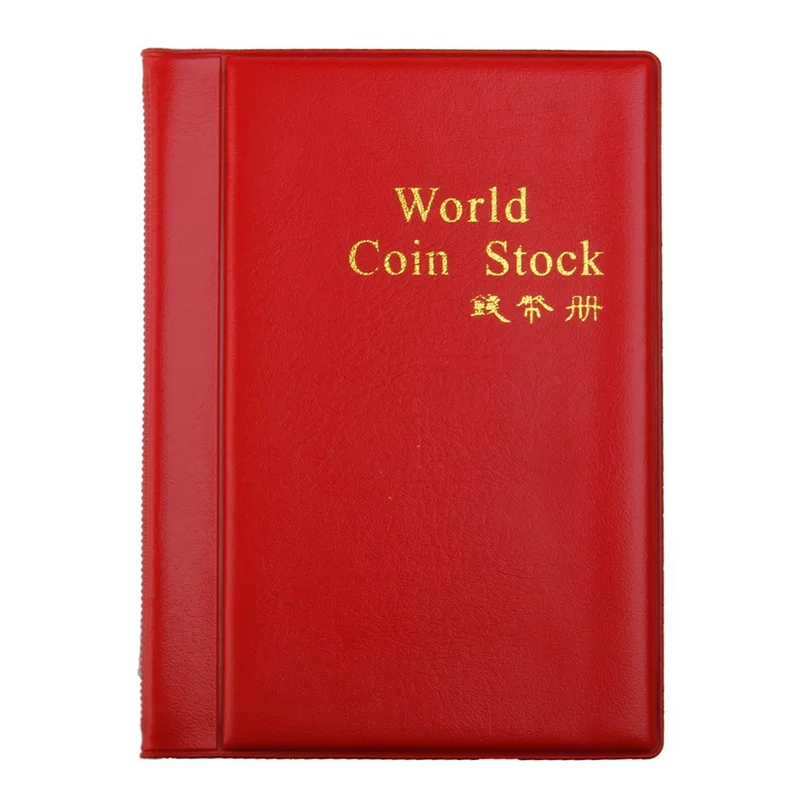 120 Coin Pockets Collection Verzamelen Storage Houder Geld Penny Album Boek