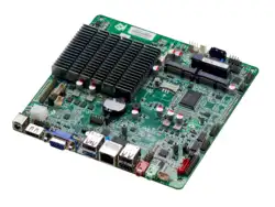 J1800 Itx Motherboard for PC and all in one computer ultra-thin integrated machine without fan Mini industrial control board