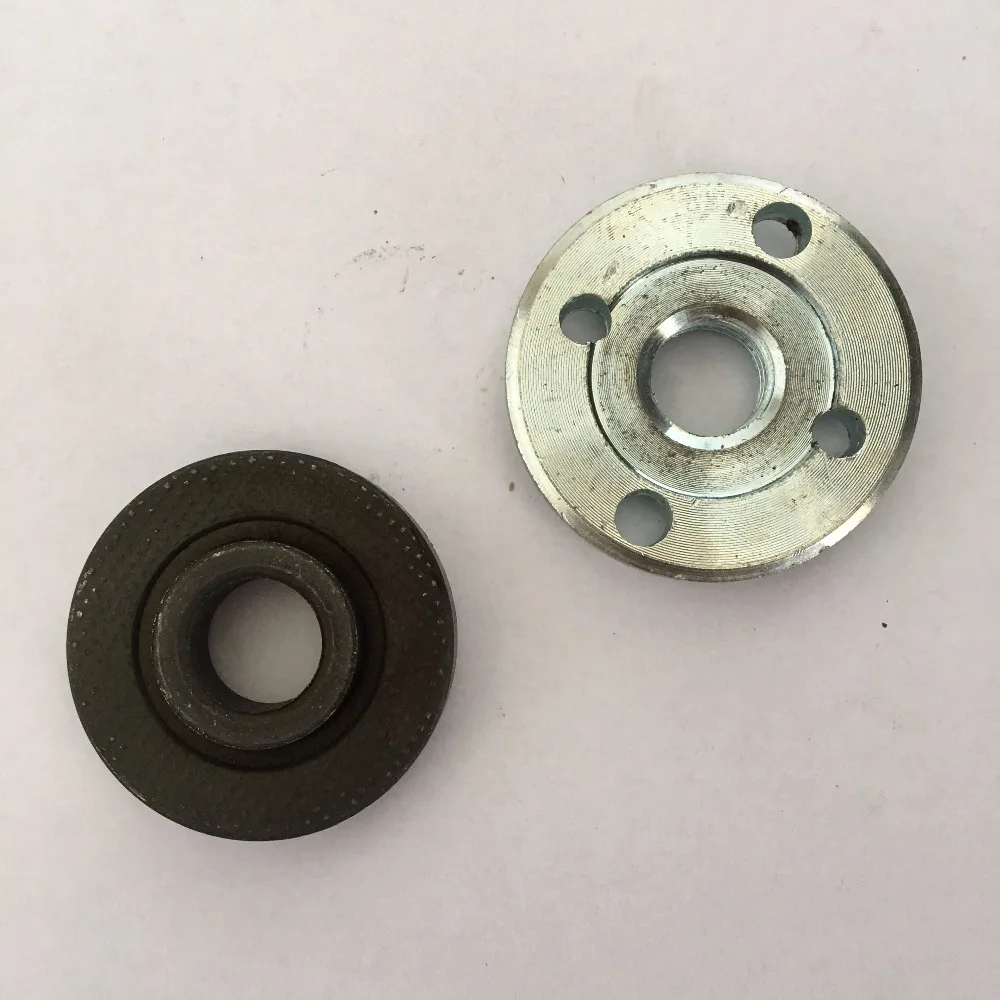 2pcs/Set Angle Grinder Spare Part Round Clamp Inner Outer Flange for Bosch GWS20-180 125 150