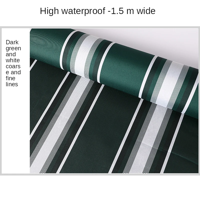 Thickened Waterproof Fabric By The Meter for Tent Striped 600d Oxford Awning Ripstop Cloth Polyester Textile Outdoor Sewing  Diy