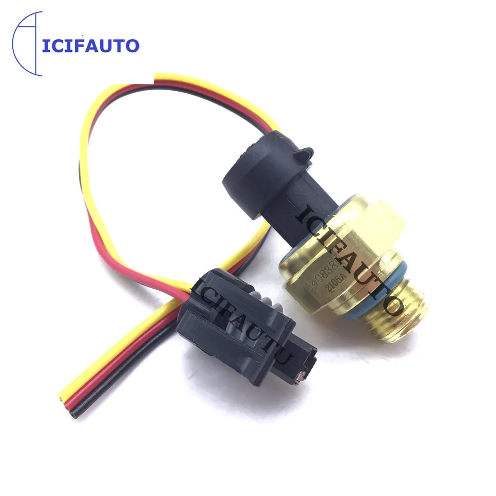 New Oil Pressure Sensor Plug Pigtail Connector Wire for Cummins N14 ISM Turbo Boost 4921501 3084521 904-7113