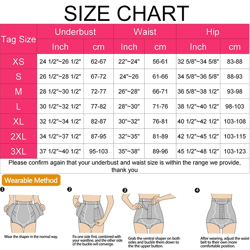 Faja Women Waist Trainer Body Shaper Butt Lifter High Waist Control Panties Shapewear Tummy Shaper Girdle Slimming Belt