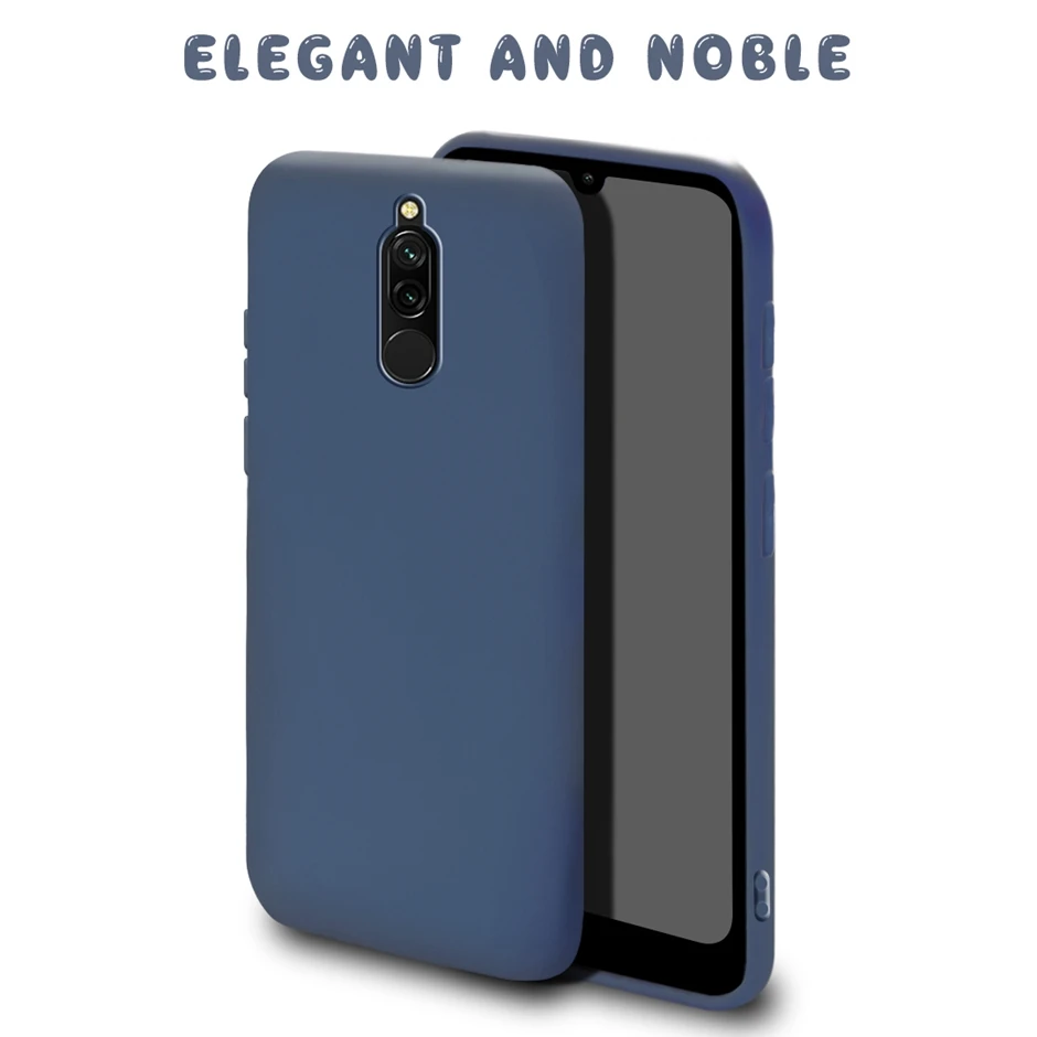 For Xiaomi Redmi 8 Case Silicone Candy Color Phone Case For Xiaomi Redmi 8 Cover Redmi 8 Soft TPU Cover Case Capa