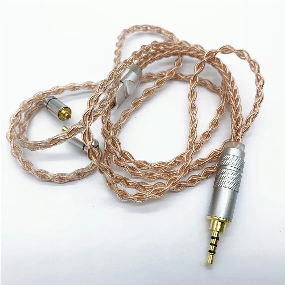 Короткий провод для наушников своими руками mmcx 0,78 мм qdc ie80 im50 tf10 A2DC 45-50 см