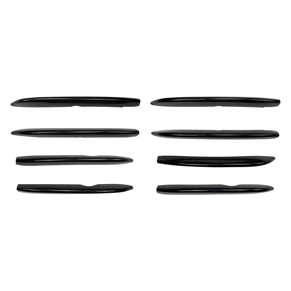 4Pcs Front Bumper Fog Light Lamp Decorative Cover Trim For Mercedes Benz AMG CLA C118 2020 2021 Car Styling Accessories