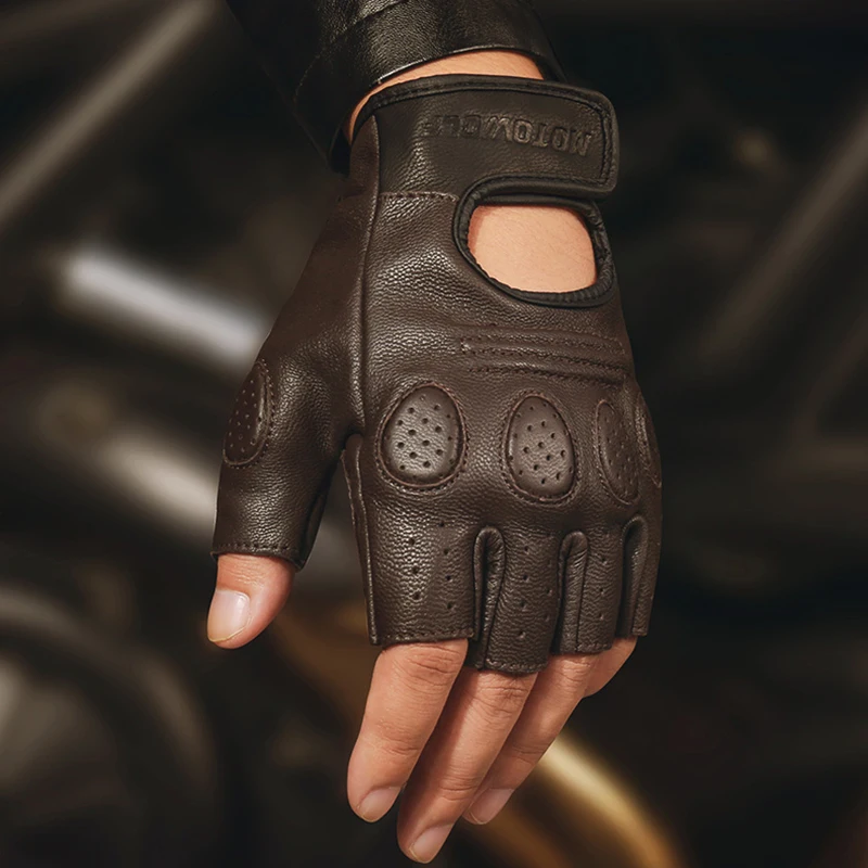 Summer/Winter Motorcycle Sheepskin leather Gloves Men woman Motocross Gloves Full Finger Riding Moto Gloves Guantes Gloves M-XXL