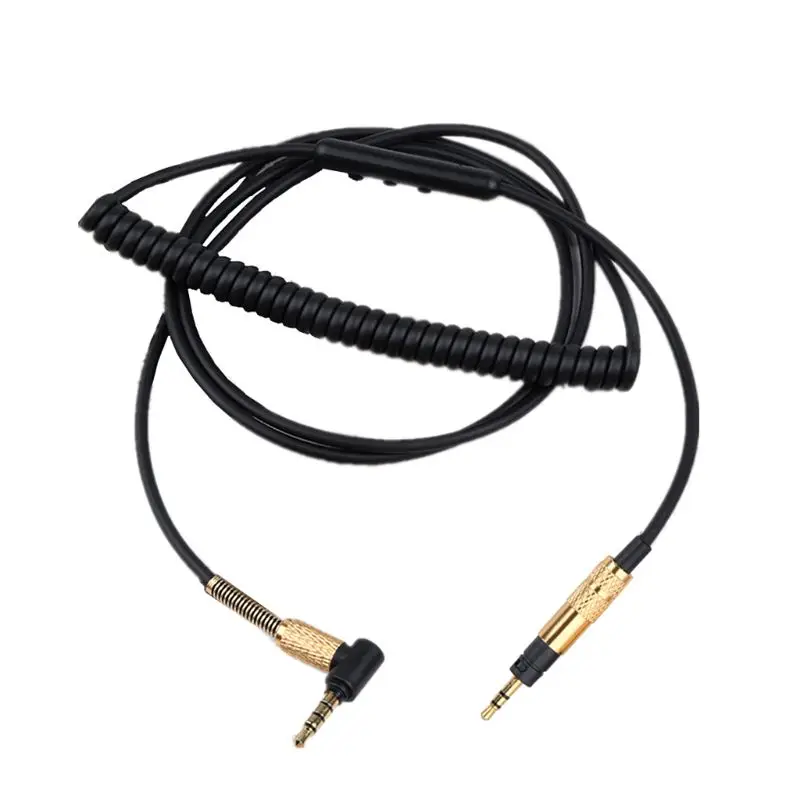 Cabo de áudio para fones de ouvido, substituição de cabo para-sennheiser boost 2.0 /-hd4.40/4.50 /4.30i /-hd4.30g