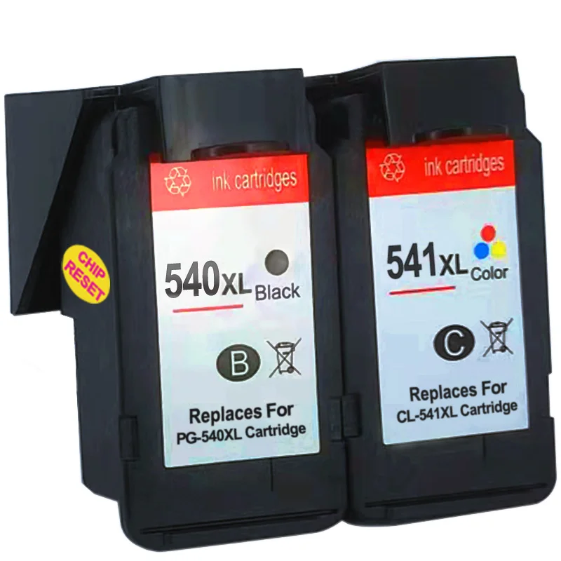 Cartucce di inchiostro Hicor riprodotte 540XL 541XL PG540 CL540 compatibile con Canon MX475 MX525 MG3650 MG3600 MG3250 MG2150 MG3100