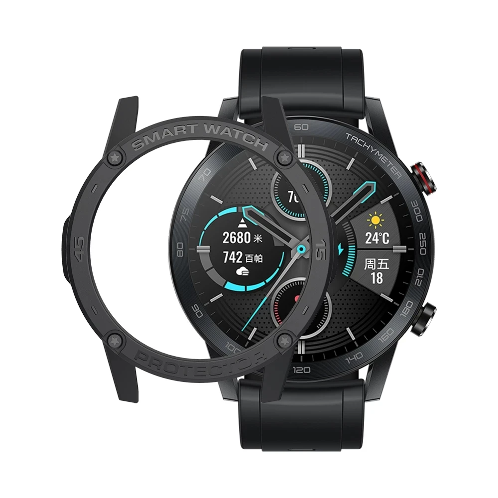 2020 Case For Huawei GT2 GT 2 Honor Magic 2 Cover Protector Strap SIKAI PC TPU Band Bracelet Smart Watch Accessories