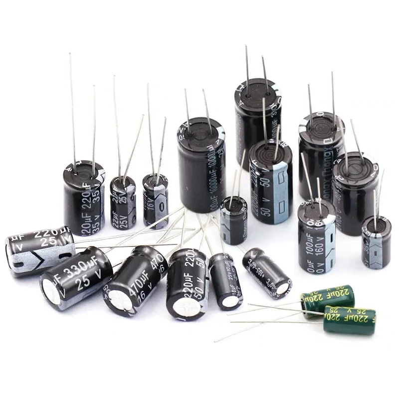 

50pcs Into the aluminum electrolytic capacitor 16 v 25 v 35 50 v, 100 v uf 1000 uf uf uf 4700 3300