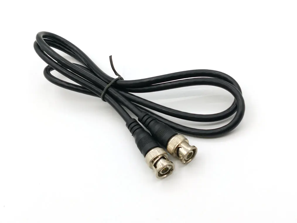 1pcs BNC Male RG59 to BNC Male 75 ohm Coaxial Cable  for Surveillance Cameras