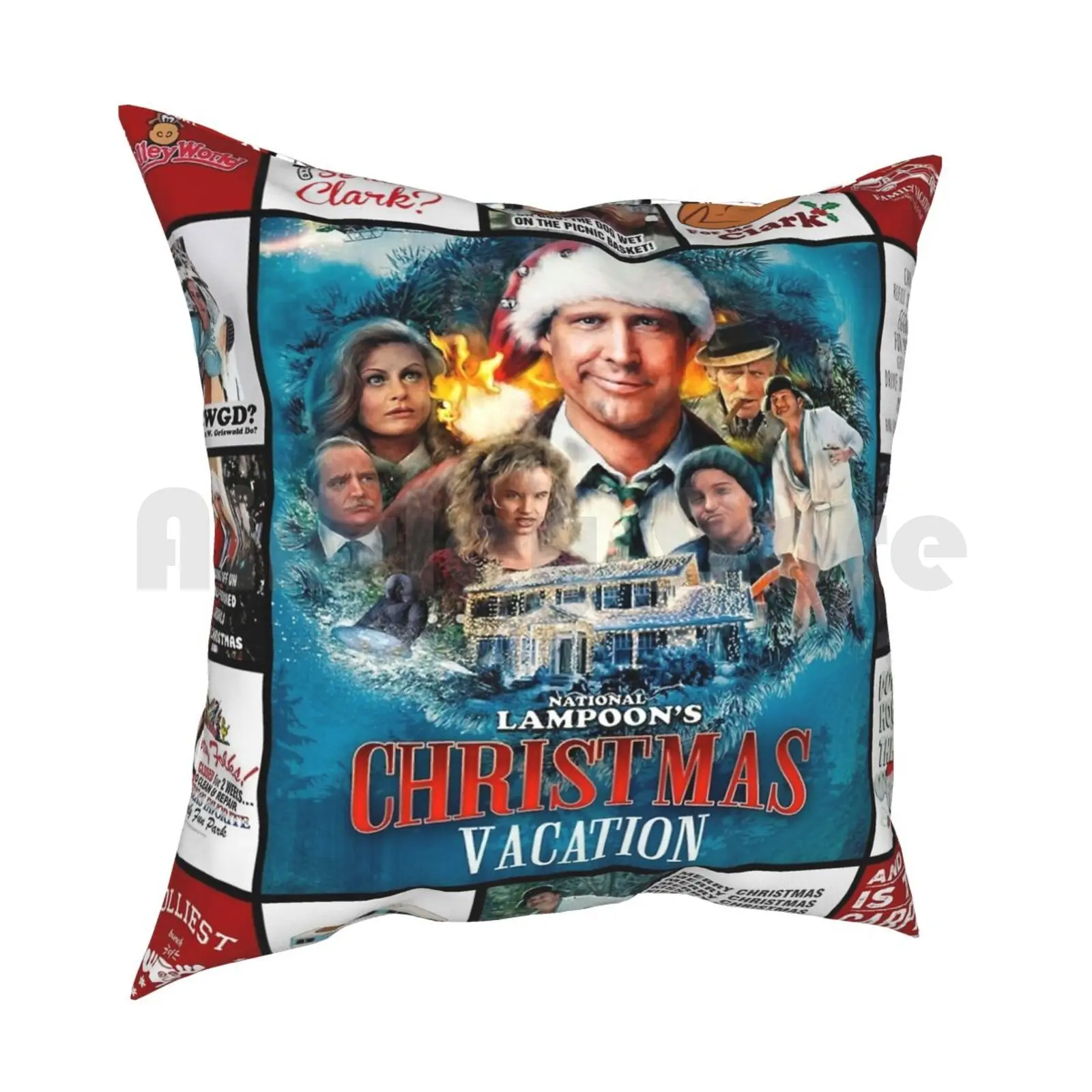 National Lampoon Christmas Vacation Pillow Case Printed Home Soft Throw Pillow Christmas Christmas Vacation Vacation