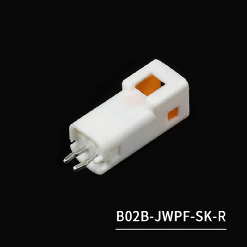 100 Set  JST Needle Seat Automobile White Connector B02B JWPF SK-R Waterproof Connector Wire Harness Plug Shell 0406