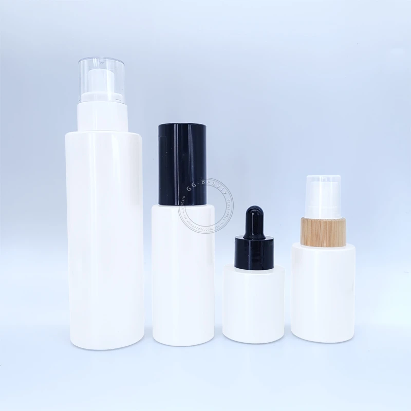 

20ML-120ML Pearlescent Frosted Glass Dropper Bottles Portable Mini Perfume Vape Liquid Container Refillable Empty Cosmetic Jars