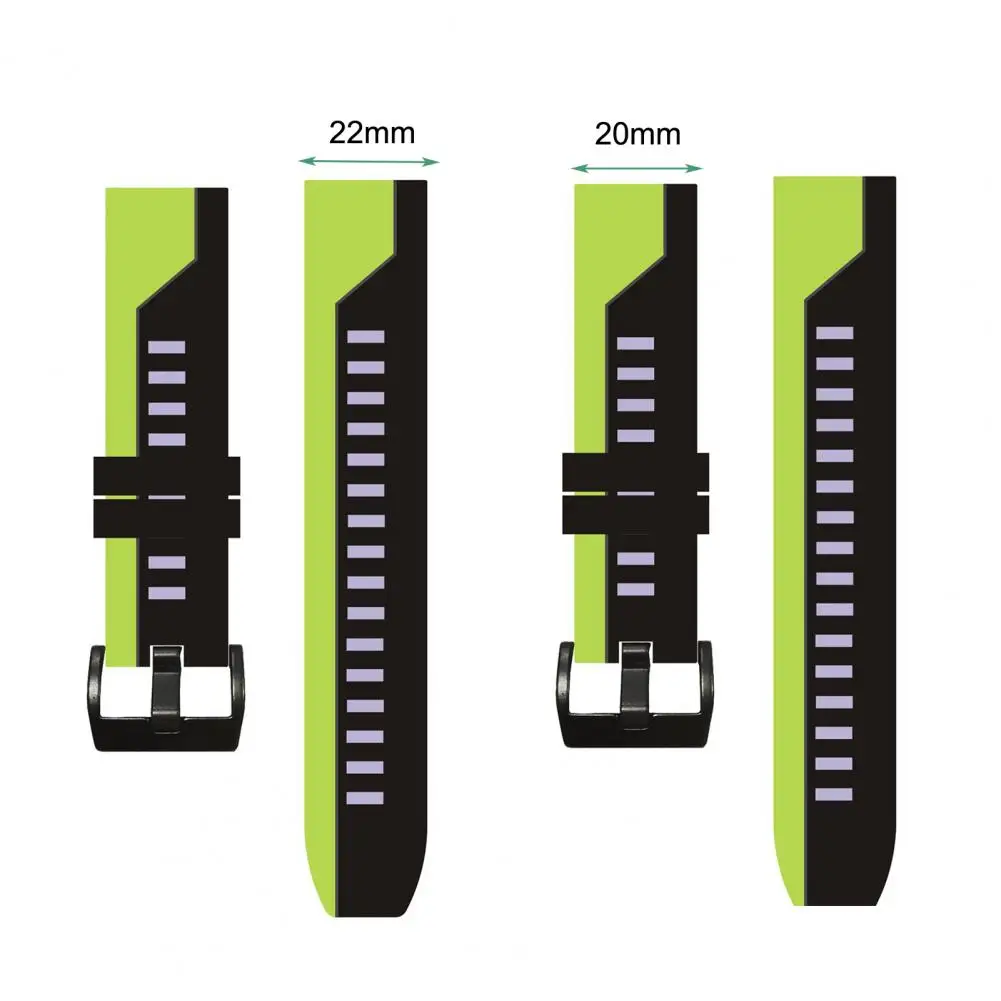 Bluelans สายคล้องข้อมือ Soft ง่ายต่อการประกอบซิลิโคนแฟชั่นสมาร์ทนาฬิกาสำหรับ20มม./22มม.
