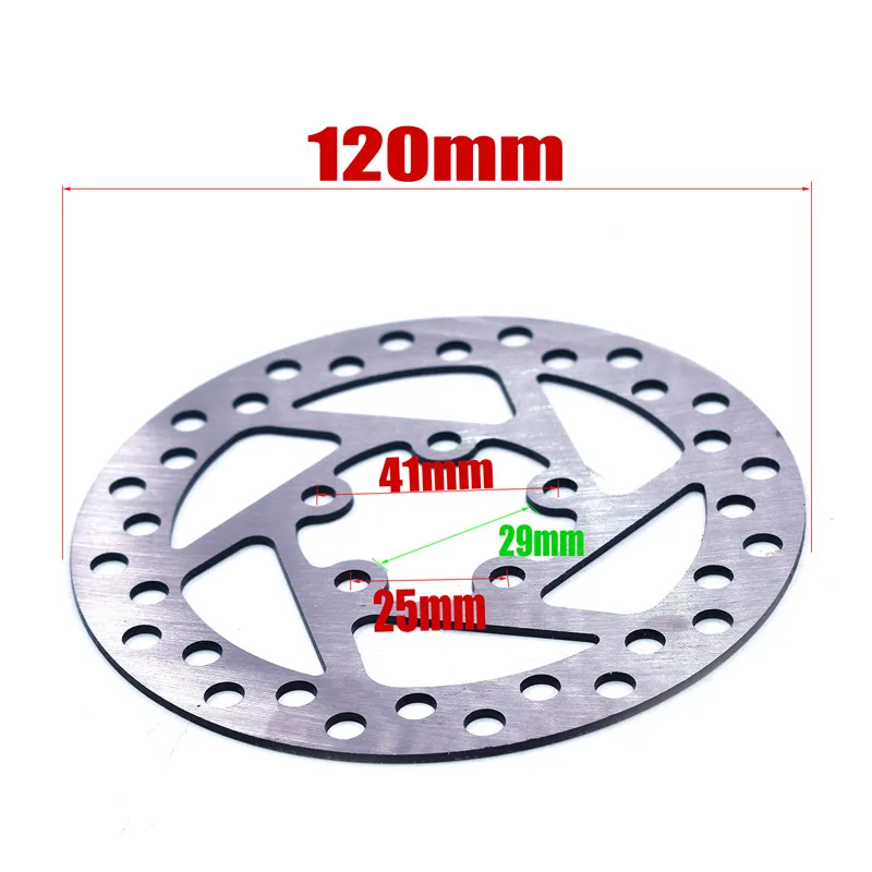 10 inch M365 Electric Scooter 120mm Brake Disc and Brake for Kugoo M4 Kick Scooter Skateboard Accessories Replacement Parts