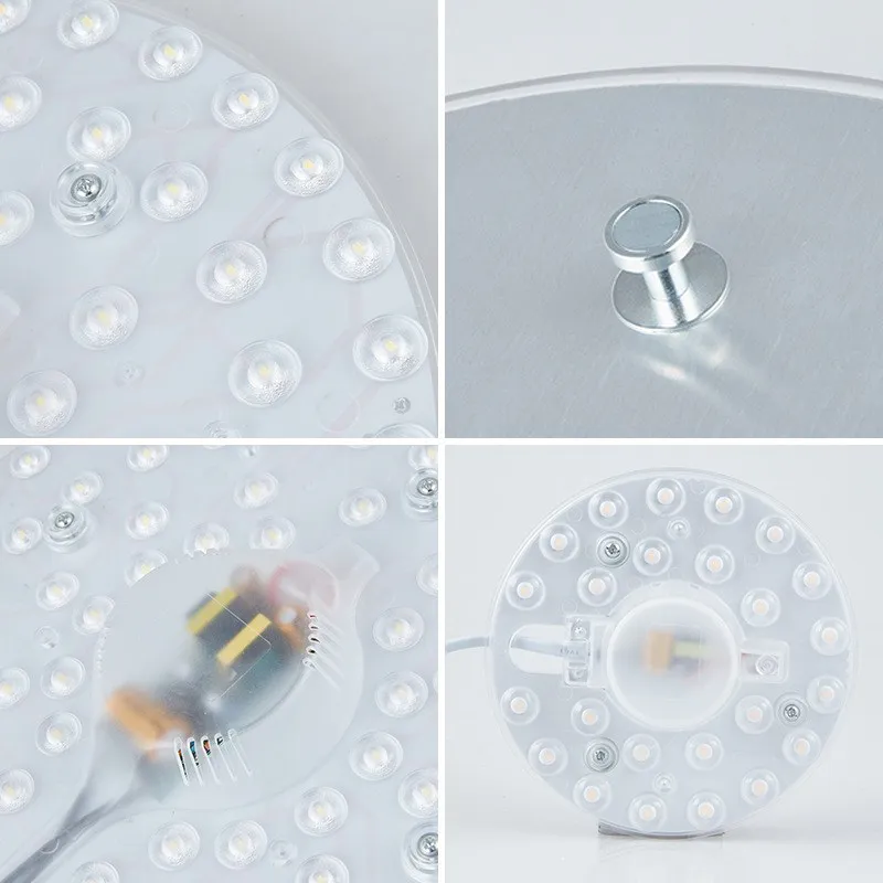 1pcs Led retrofit lamp round super bright high light source module ceiling lamp led wick home energy saving 12W18W 24W 36W
