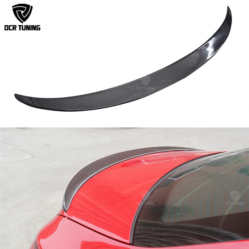 For Mercedes CLA Spoiler CLA45 W117 C117 Carbon Fiber Rear Trunk Wings Spoiler cla 200 250 260 2013 2014 2015 2016 - UP