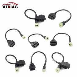 For Motorcycle Motobike OBD2 Connector For YAMAHA 3pin 4pin 6pin For HONDA Moto OBD Extension cable