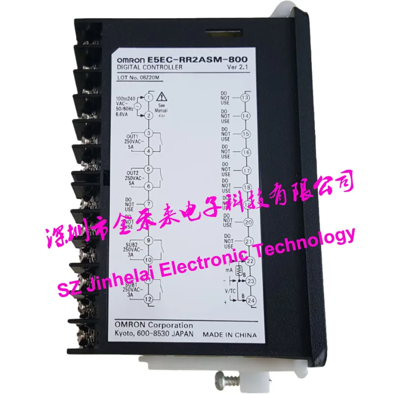 Imagem -03 - Omron-temperatura Controller Switches Operação Simples E5ec-rr2asm800 E5ec-qr2asm900 E5ec-cr2asm-800 Original Novo