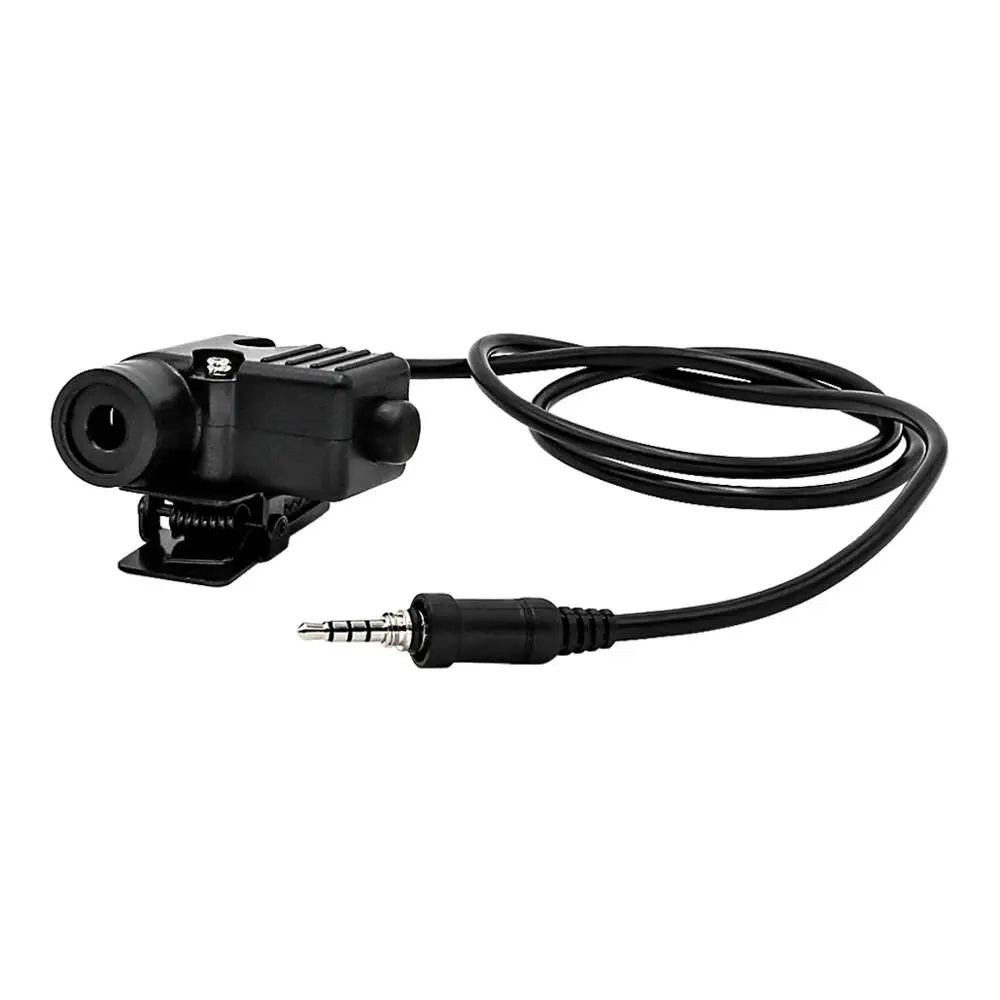 TS TAC-SKY hadi Feltét Harcászati headse accessor U94 Posta távirat és telefon Adapter VX-6R VX-7R yaesu Hajválaszték Posta távirat és telefon számára hadi headse