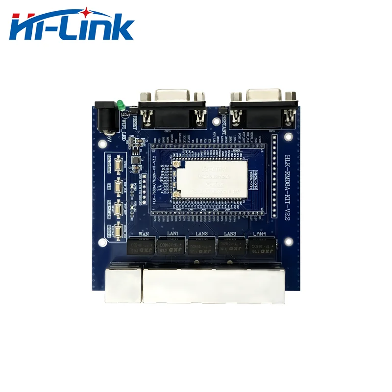 

Free shipping serial UART wifi wireless mt7628 module RAM128m flash 32M Ethernet Router Module HLK-7628N startkit mt7628 openwrt