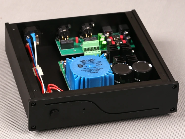 정밀 듀얼 채널 싱글엔드 밸런스 오디오 컨버터, RCA To XLR DRV134 변환기, 완성