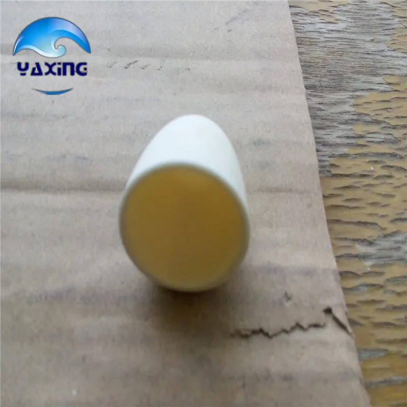 99% pure alumina corundum crucible / Al2O3 ceramic crucible / Sintered crucible dia45x39mm 30ml capacity arc-shaped