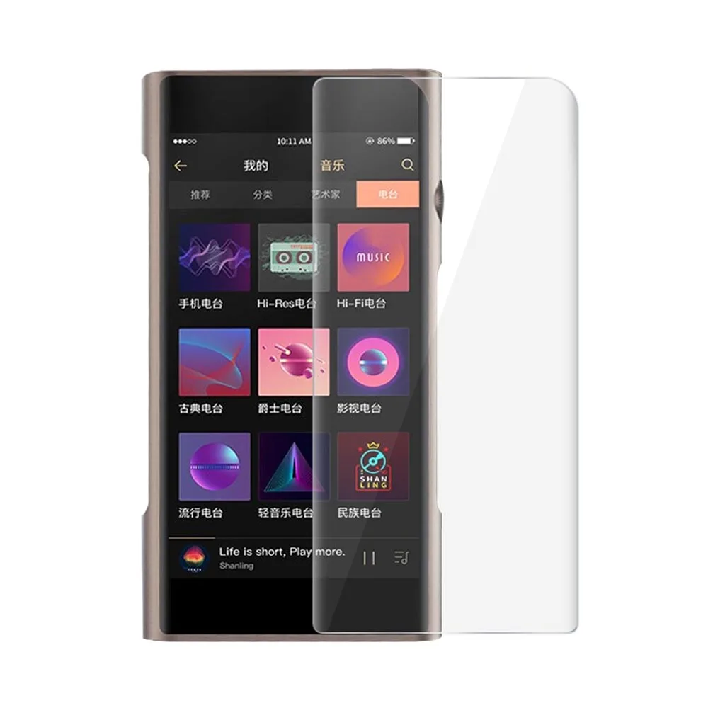 واقي شاشة ناعم ، فيلم نانو ، لـ SHANLING M6 M6S M6 PRO M6Pro (غير زجاجي)