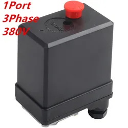 Top class 1Port 3-phase 380v 20A Heavy Duty Air Compressor Pressure Switch Control Valve Air Compressor Pressure Switch Control