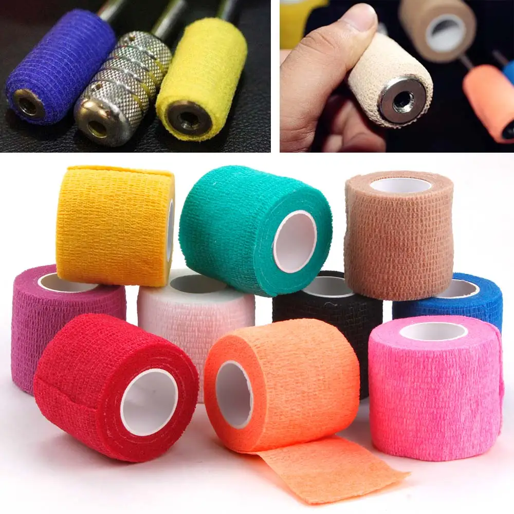 

1/6/10/20PCS Bandage Tape Tattoo Self-adhesive Disposable Non-wove Elastic Bandage Vaseline Tattoo Accesories Permanent Makeup