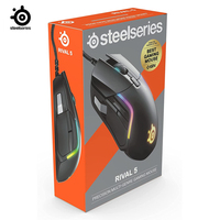 SteelSeries Rival 5 Gaming Mouse PrismSync RGB Programmable Buttons FPS, MOBA, MMO,Battle Royale TrueMove Air Optical Sensor