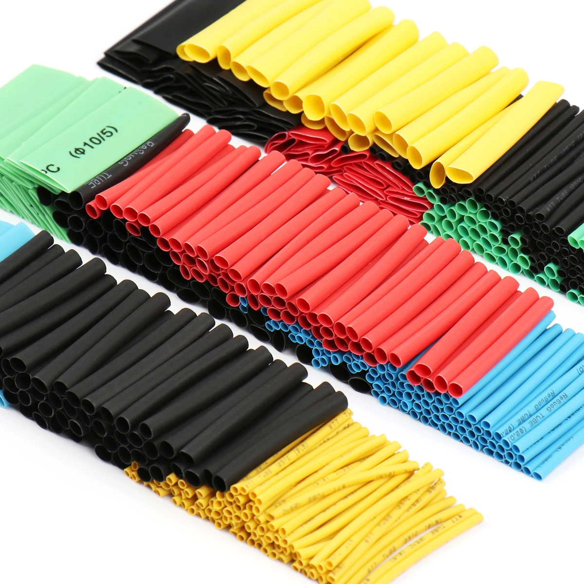 328Pcs Thermoresistant Tube Heat Shrink Wrapping Kit Car Shrinking Tubing Wire Wrap Assorted Sleeve Cable Insulation 8 Size