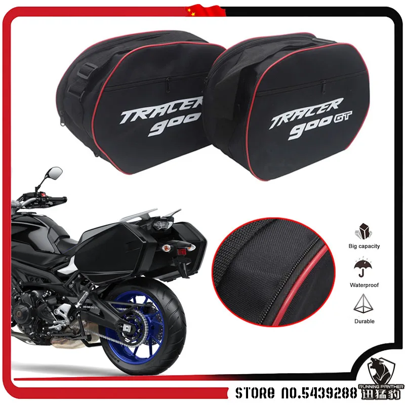 

A pair for Yamaha TRACER 900GT CITY FJR 1300 / TDM 900 TRACER 900 GT 2018 2019 motorcycle side luggage bag saddle liner bag