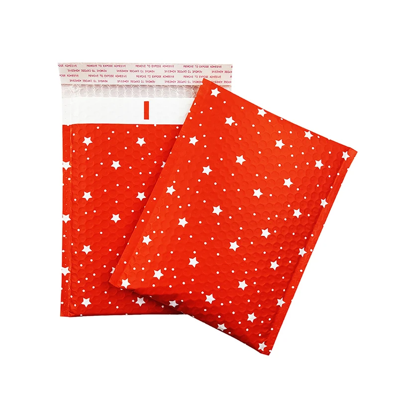 10pcs borsa postale impermeabile corriere busta autosigillante buste foderate poli schiuma bolla mailer borsa postale imbottita