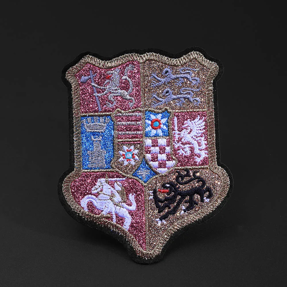 Exquisite clothing embroidery patch badge European retro style pattern for ironing decoration clothes luggage bags can be washed