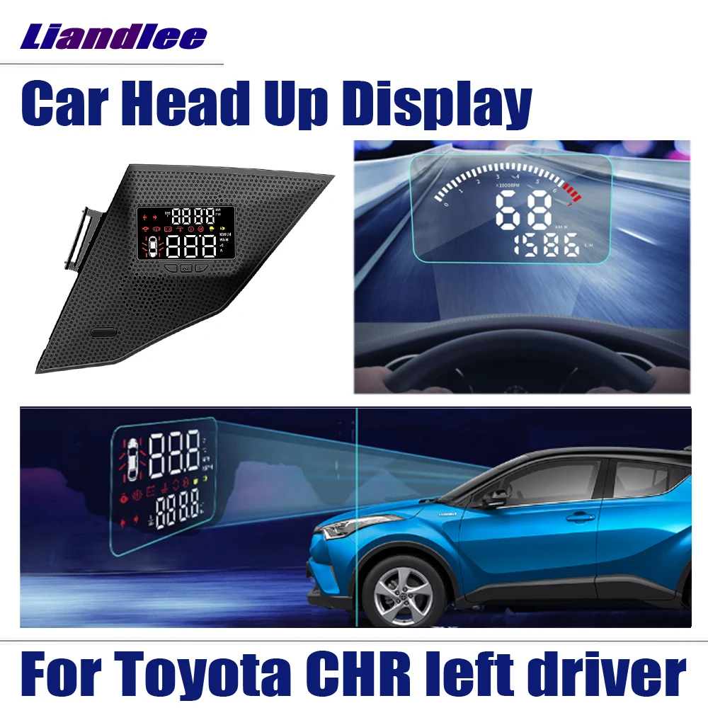 

For Toyota C-HR/Izoa AX10/AX50 2018-2023 Car HUD Head Up Display Auto Electronic Accessories Safe Windshield Projector