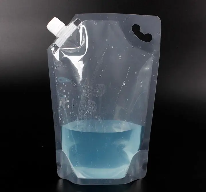 

1000ml/ 1L Stand up Plastic Drink Packaging Spout Bag Pouch for Beverage Liquid Juice Milk Coffee Water SN2652