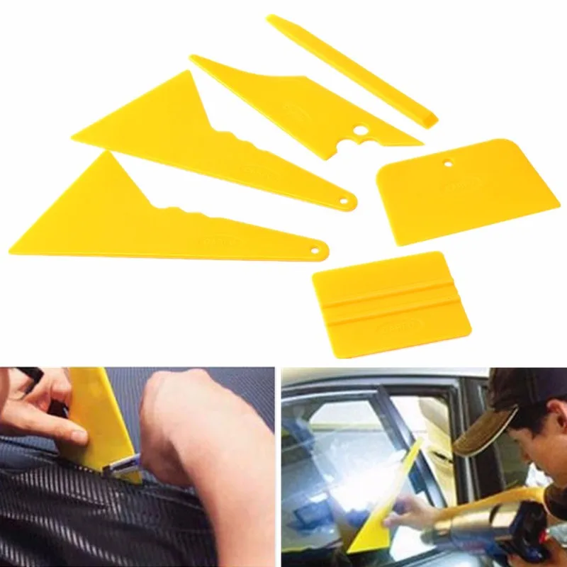 6PCS Window Tint Tools Kit for Auto Film Tinting Squeegee Razor Blade Scraper