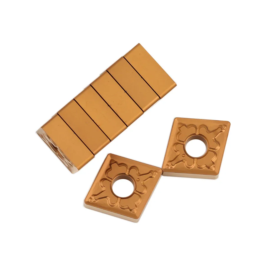 CNMG120404 TM CNMG120408-TM T9115 T9125 inserti in metallo duro di alta qualità utensile per tornitura esterna tornio CNC lame di taglio taglierina in acciaio