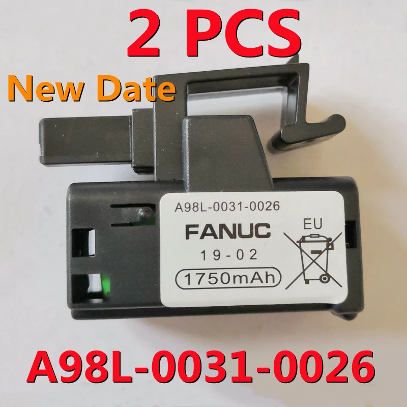 

2 шт A98L-0031-0026 3V FANUC PLC CNC литиевая батарея