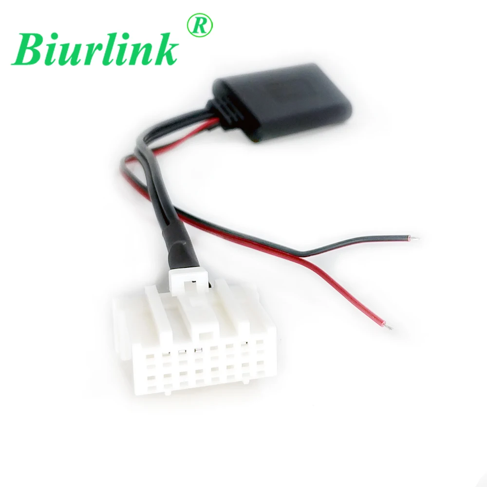 

Biurlink Wireless Bluetooth Module Aux Cable Adapter for Mazda 2 3 5 6 MX5 RX8 CX7 Car Radio Stereo MP3 Music Play Audio Input