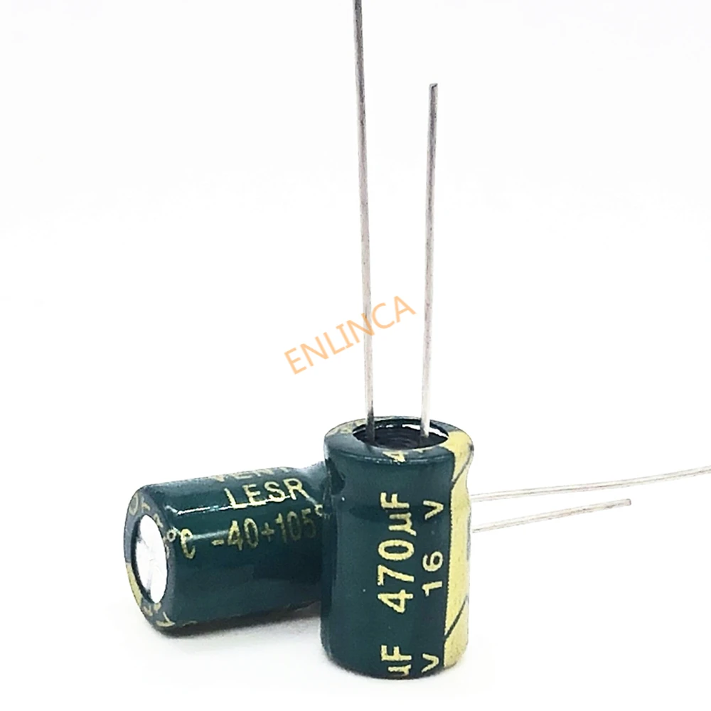 16V 470UF 6*12  high frequency low impedance aluminum electrolytic capacitor 470uf 16v 20%
