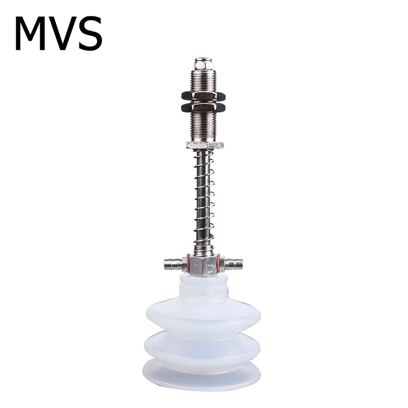 

Small Head 3 Layer Industrial Manipulator Pneumatic Fittings Suction Nozzle Rubber Sucker for Vacuum Chuck Suction Cup