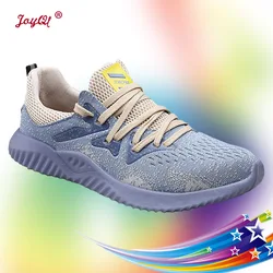 Men Safety Shoes Steel Toe Cap Anticollision Fashion Women Work Sneakers Brand Plus Size 37-45 JOY-233