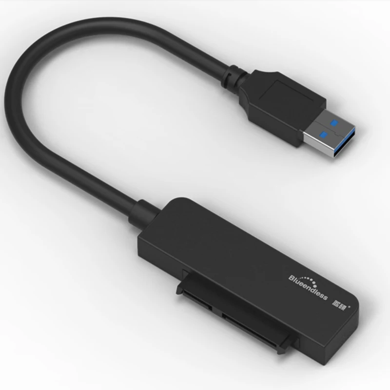 Blueendless USB SATA 3 Cable SATA to USB 3.0 Adapter 6 Gbps Support 2.5 External Hard Drive HDD SSD SATA III Adapter Cable